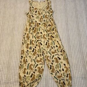 Kate Quinn leopard jumpsuit